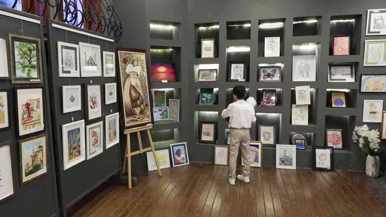 51 Öğrenci, 170’ten Fazla Eseriyle Sanatseverlerle Buluştu Çınar Uluslararası Kültür