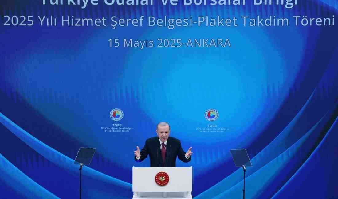 “Türkiye, Kudretli Bir Devlettir” Cumhurbaşkanı Recep Tayyip Erdoğan, Türkiye Odalar