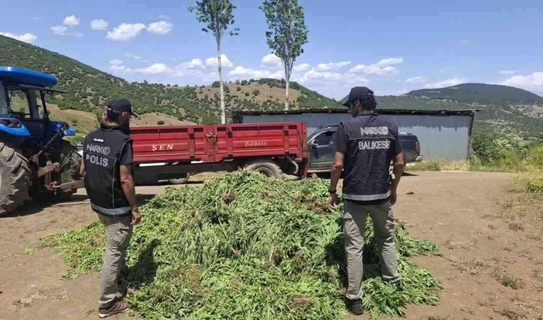 Uyuşturucu Operasyonu Dağ Evine UzandıBalıkesir’de düzenlenen narkotik operasyonunda, dağ evinde