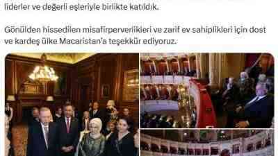 Cumhurbaşkanı Recep Tayyip Erdoğan’ın eşi Emine Erdoğan, Türk Devletleri Teşkilatı