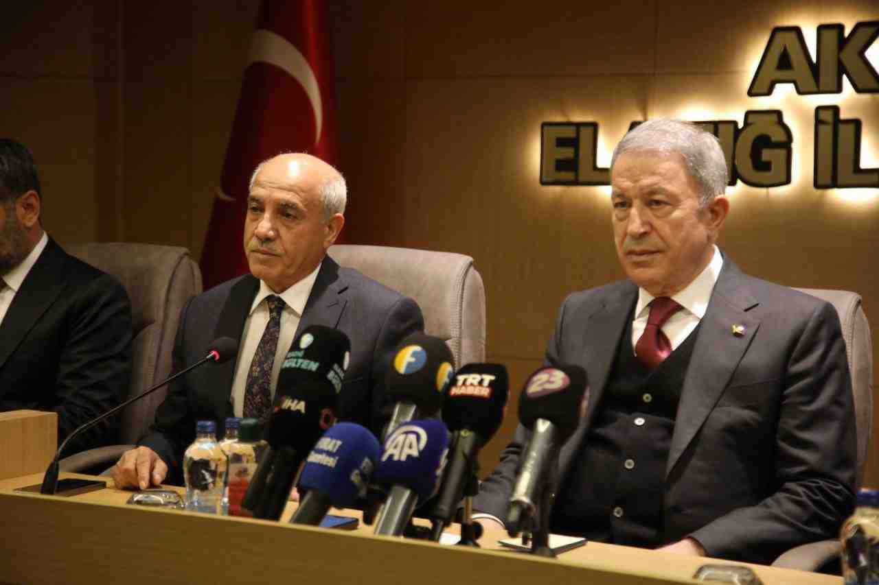 TBMM Milli Savunma Komisyonu Başkanı Akar’dan Elazığ’da Önemli Mesajlar Türkiye