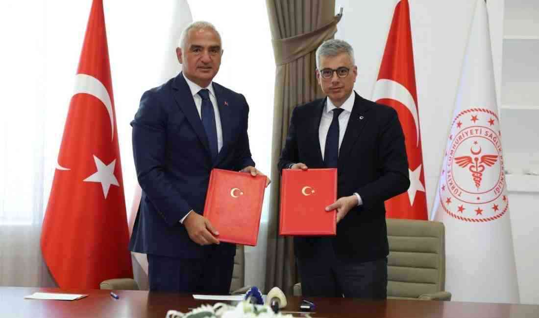 Sağlık Bakanlığı ile Kültür ve Turizm Bakanlığı arasında, Türkiye’nin sağlık