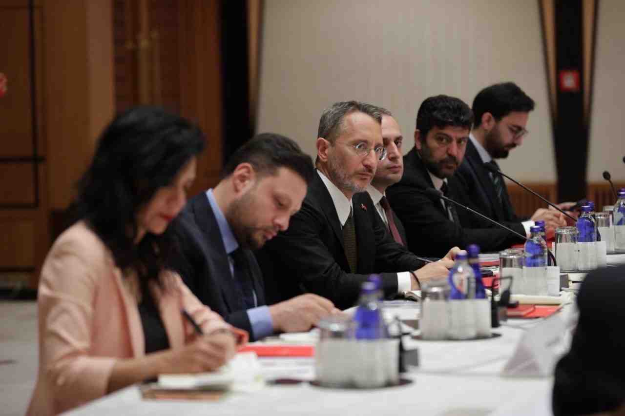 Cumhurbaşkanlığı Külliyesi’nde Stratejik Buluşma İletişim Başkanı Fahrettin Altun, Cumhurbaşkanlığı Külliyesi’nde