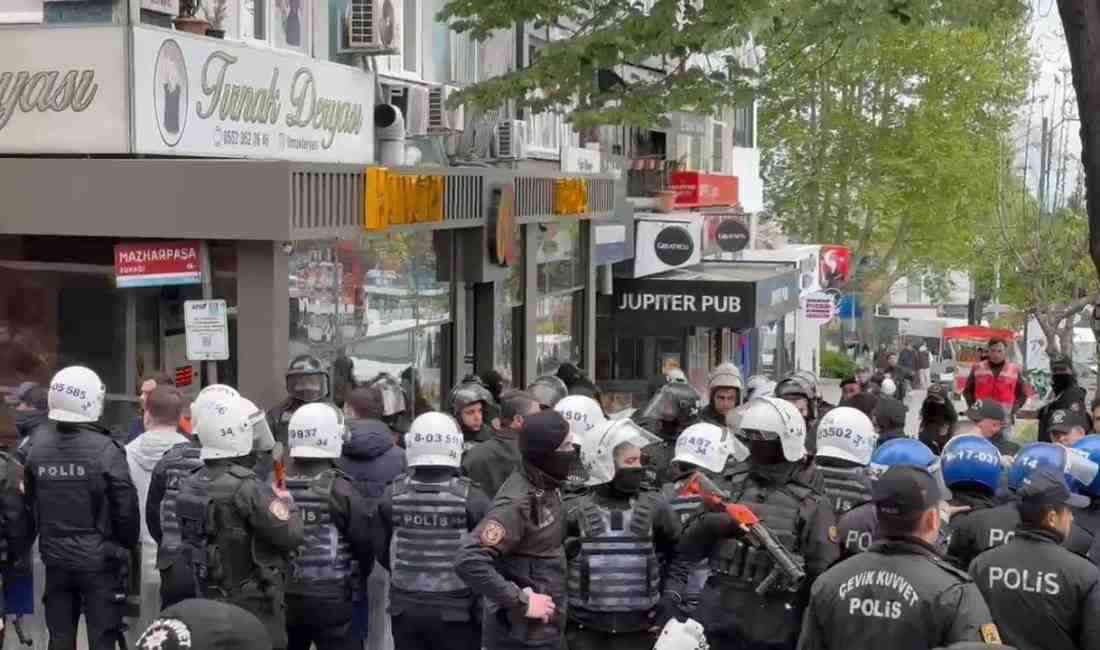 Beşiktaş’ta 1 Mayıs Gerginliği: Gözaltılar Var İstanbul Beşiktaş’ta, 1 Mayıs