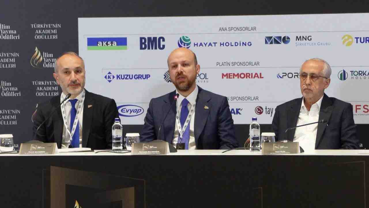 Bilal Erdoğan: “İlim Yayma Ödülleri Çok Özgün ve Saygın Bir