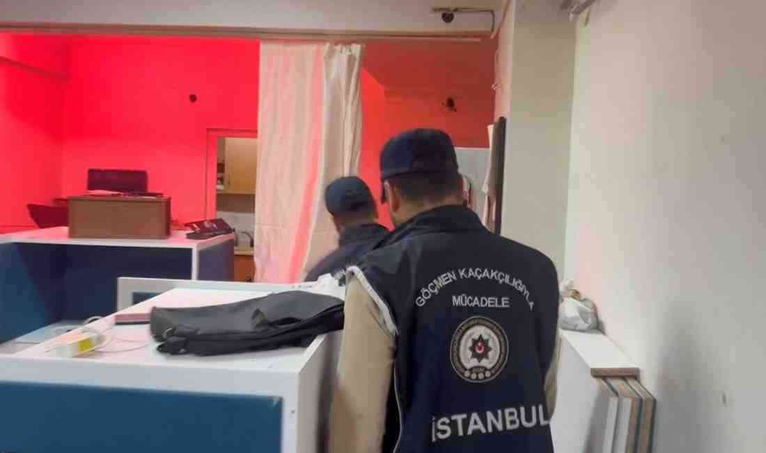 Göçmen Kaçakçılığına Darbe İstanbul’da yasadışı yollarla ülkeye giren göçmenlere sahte