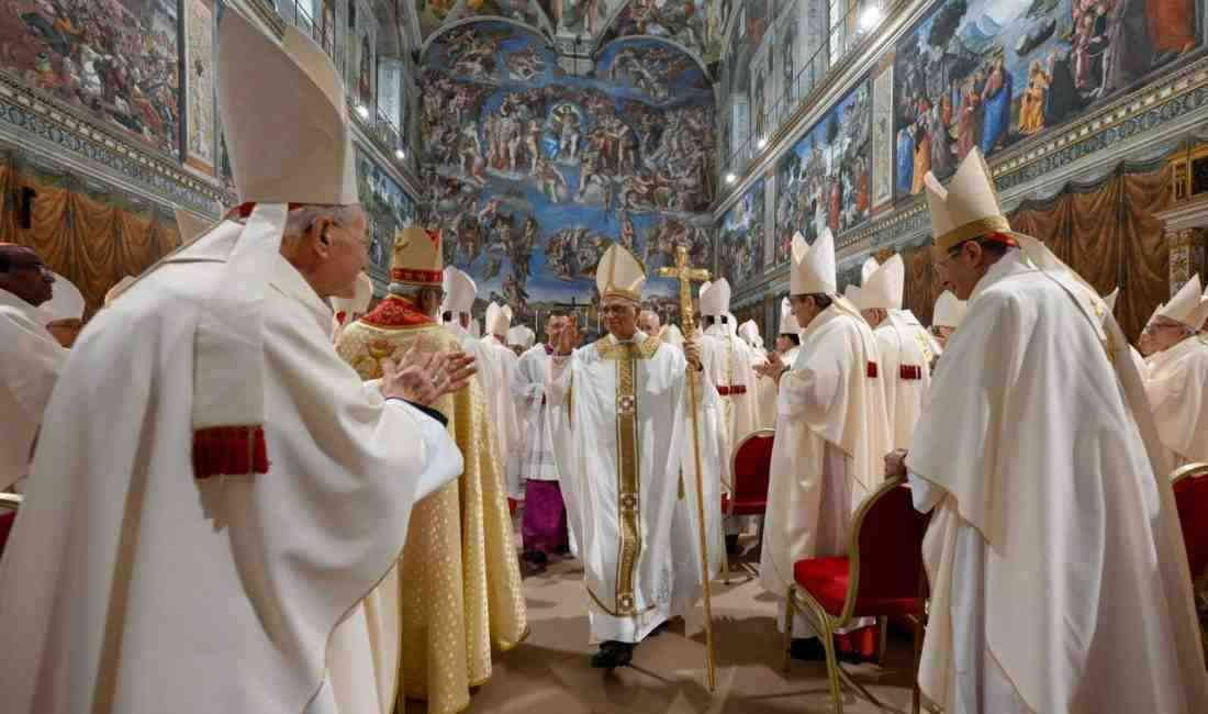 Katolik dünyasının yeni ruhani lideri Papa 14’üncü Leo için Vatikan’da