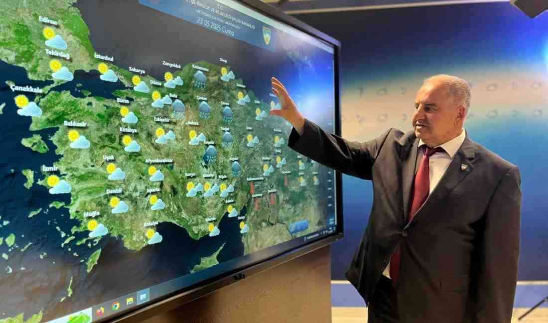 Meteoroloji Genel Müdürlüğü Hava Tahmin Uzmanı Abdullah Macit, hafta sonu