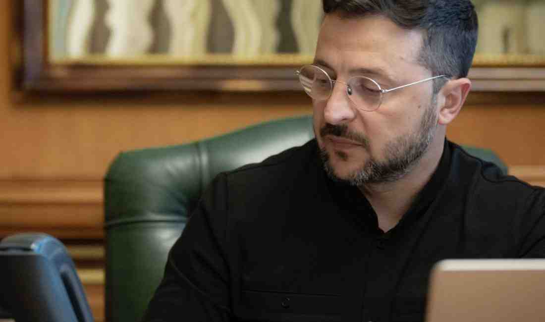Ukrayna Devlet Başkanı Volodimir Zelenskiy, Rusya’nın ateşkes talebinin ardından yaptığı