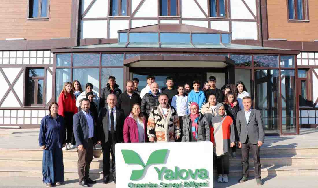 Yalova OSB, “Sanayi-Öğrenci Buluşması Serisi” ile eğitim ve sanayi arasında