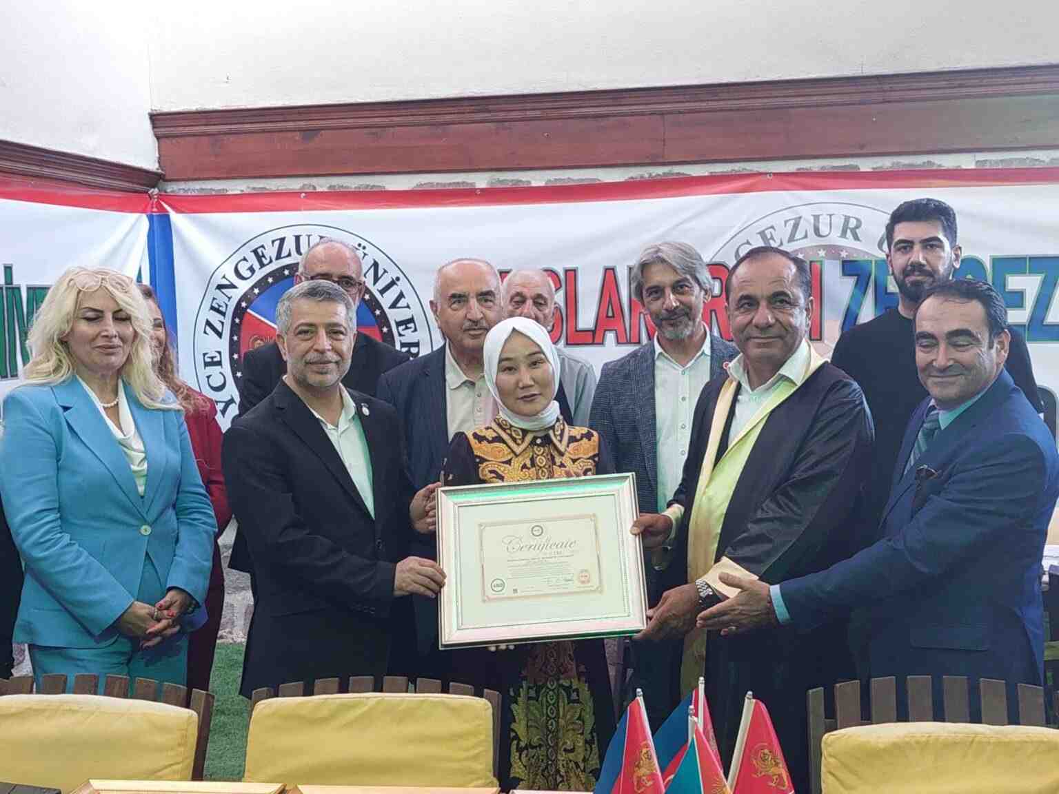 Uluslararası Göyçe Zengezur Üniversitesi, akademik başarılarına bir yenisini daha ekleyerek