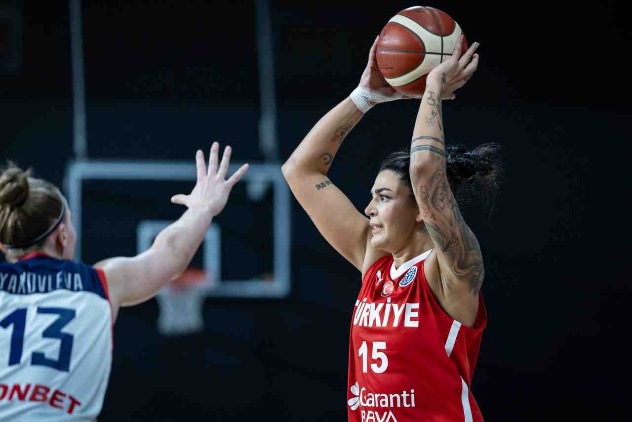 FIBA 2025 Avrupa Şampiyonası Öncesi Moral Galibiyeti FIBA 2025 Kadınlar