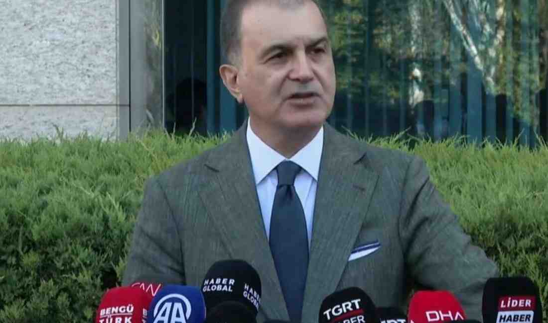 AK Parti Genel Başkan Yardımcısı ve Parti Sözcüsü Ömer Çelik,