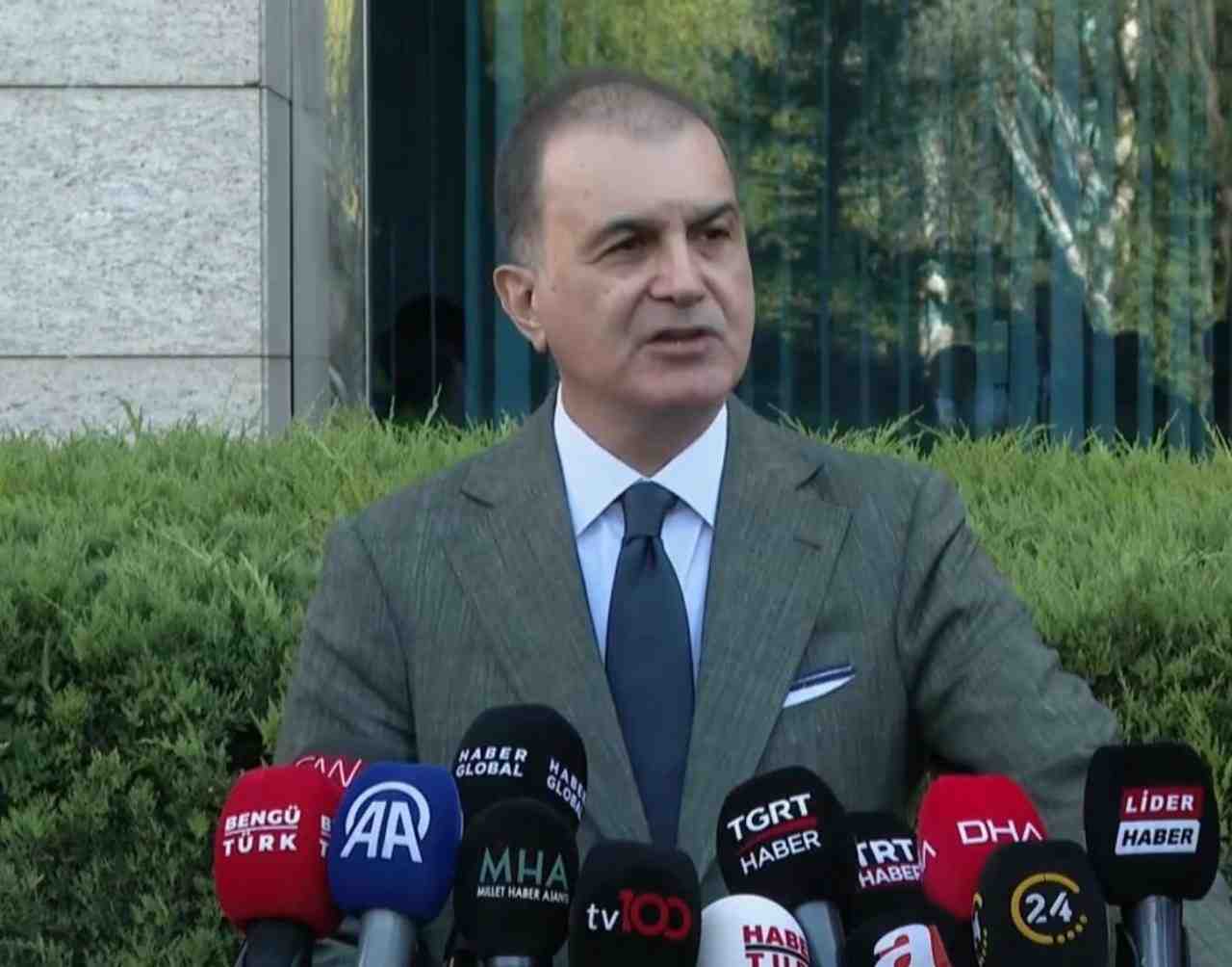 AK Parti Genel Başkan Yardımcısı ve Parti Sözcüsü Ömer Çelik,