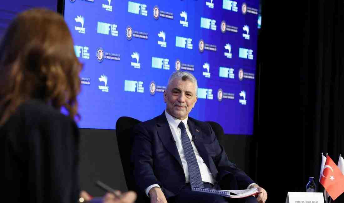 Turizm ve Lojistik, Hizmet İhracatının Lokomotifi OlduTicaret Bakanı Ömer Bolat,