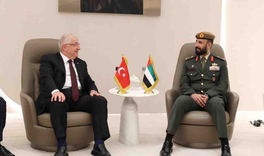 Bakan Güler’den Birleşik Arap Emirlikleri’ne Ziyaret Milli Savunma Bakanı Yaşar