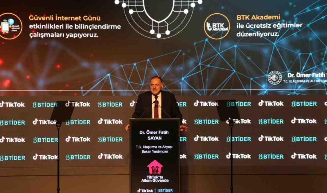 BTK’da ‘TikTok’ta Ailem Güvende’ Lansmanı YapıldıUlaştırma ve Altyapı Bakan Yardımcısı