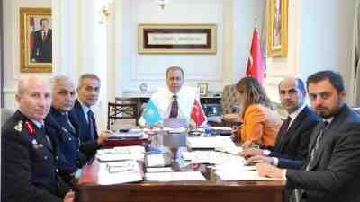 İki Ülke Arasında Güvenlik Alanında İş Birliği Gündemde İçişleri Bakanı