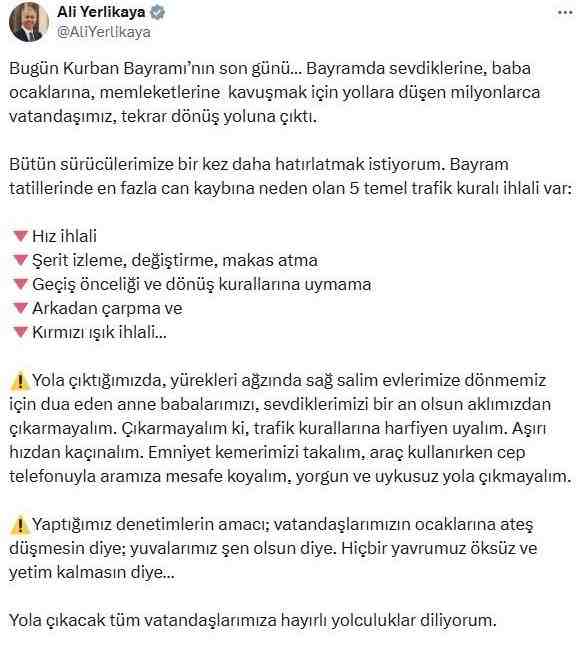 En Fazla Can Kaybına Yol Açan 5 Trafik İhlaline Dikkat