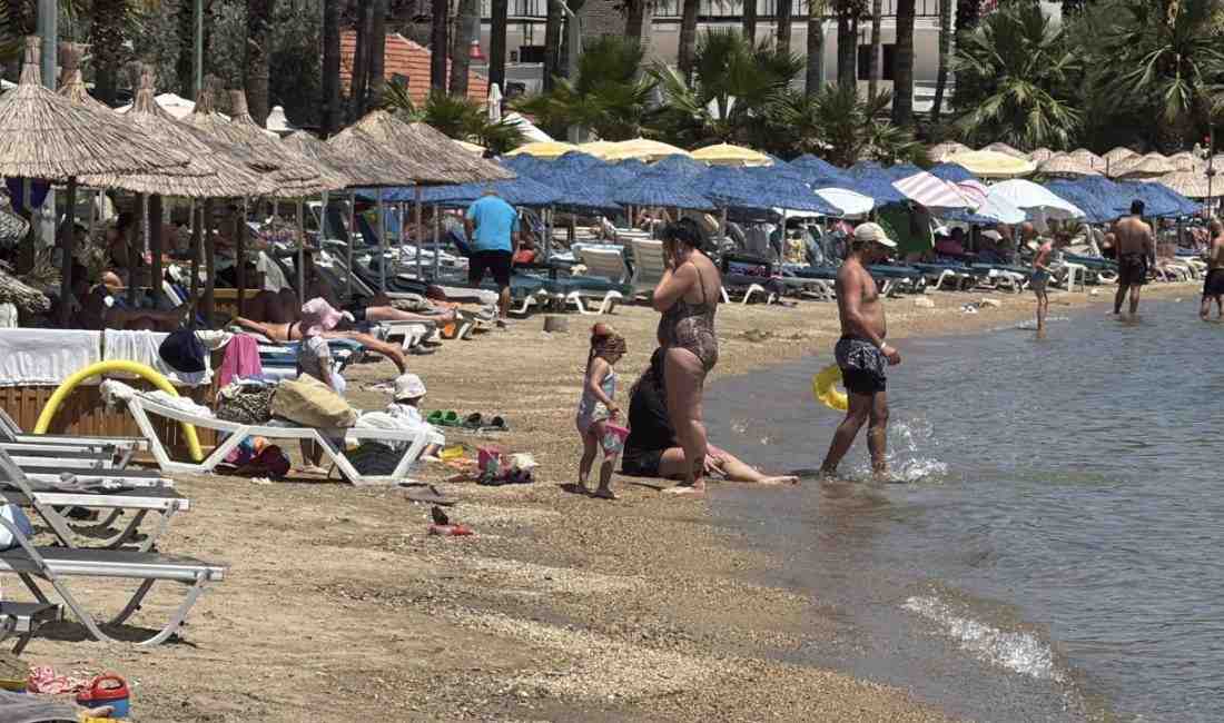 Muğla’nın dünyaca ünlü turizm cenneti Bodrum, yazın etkisini iyice hissettirmeye
