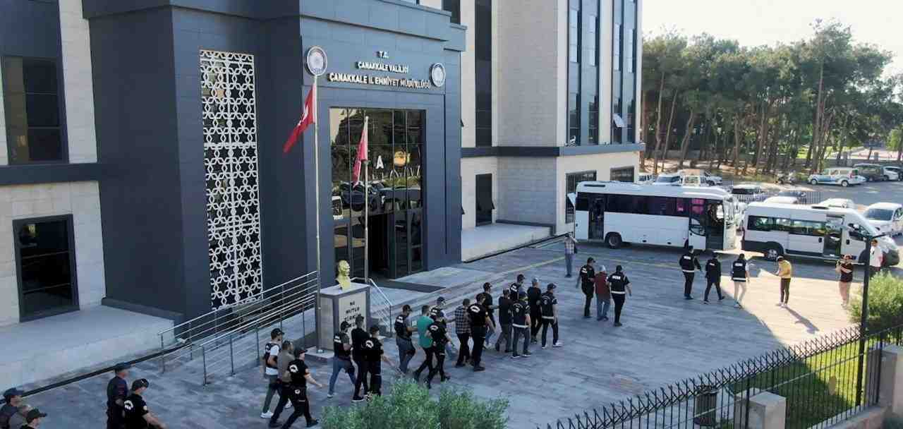 309 Milyon TL’lik Haksız Kazanç Ortaya Çıkarıldı Çanakkale’de polis ve