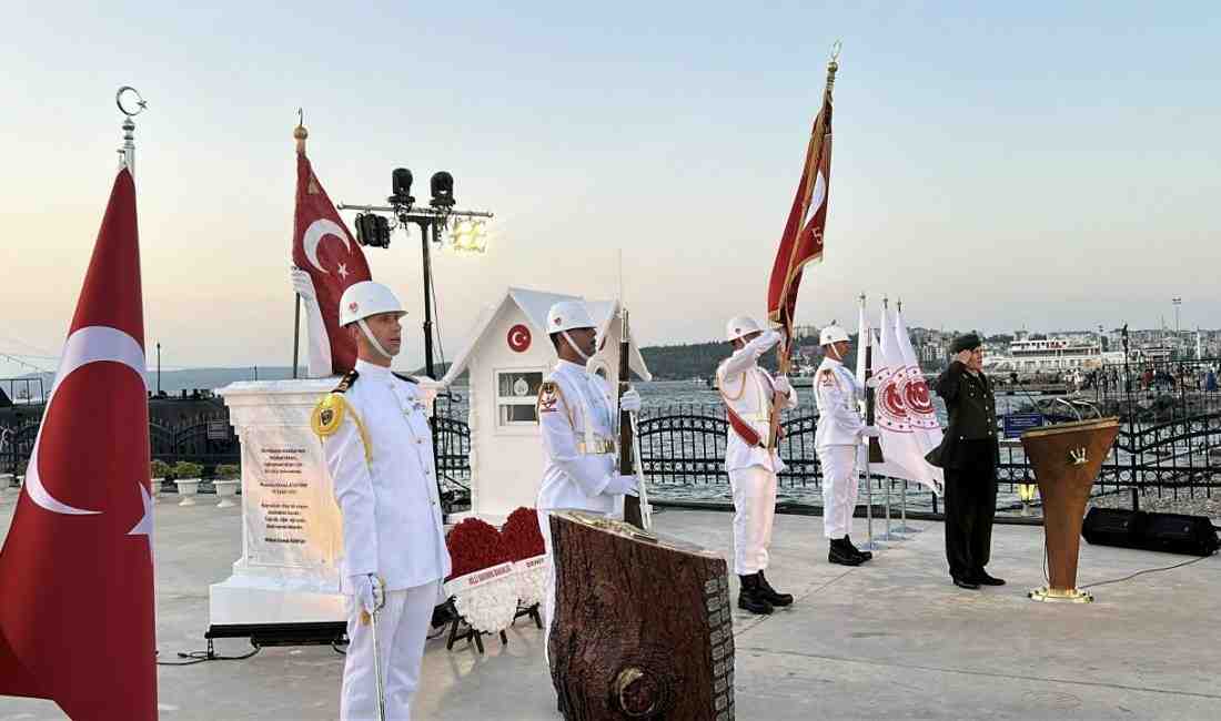 Milli Savunma Bakanlığı’nın “Türkiye Şehitlerini Anıyor” programı kapsamında, Dumlupınar Denizaltısı