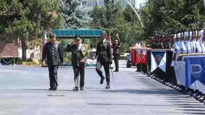 Ankara’da Resmi Törenle KarşılamaGenelkurmay Başkanı Orgeneral Metin Gürak, Slovakya Genelkurmay