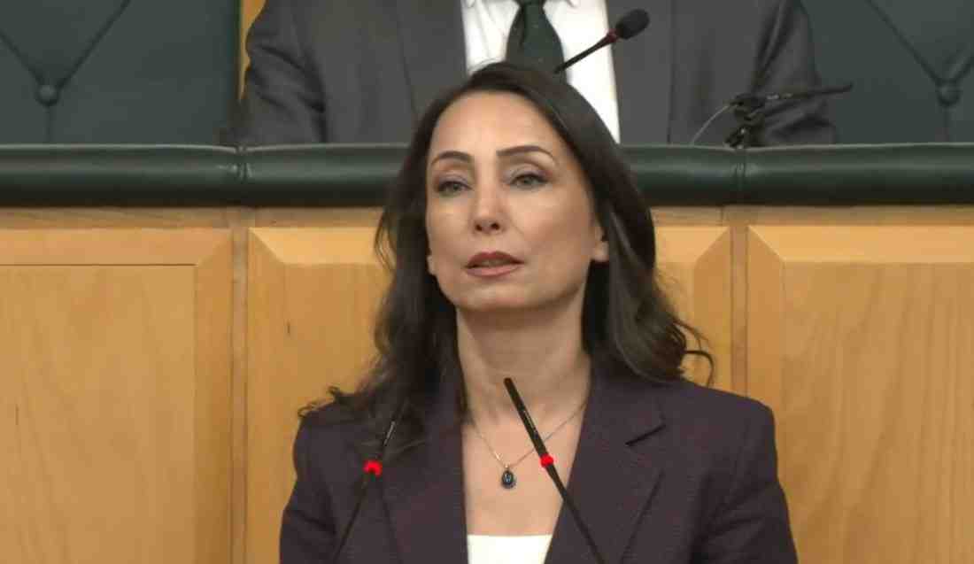 Hatimoğulları’ndan Barış ÇağrısıDEM Parti Eş Genel Başkanı Tülay Hatimoğulları, TBMM’de