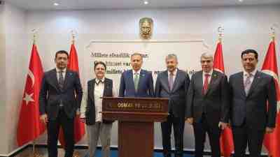 İçişleri Bakanı Ali Yerlikaya, bir dizi toplantı ve temasta bulunmak