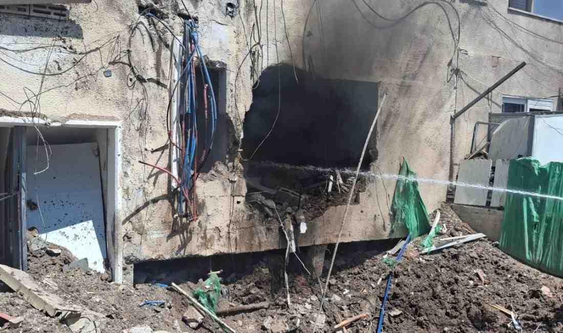 İran’ın, İsrail’in kuzeydoğusunda bulunan Bet Şean kentine insansız hava aracı