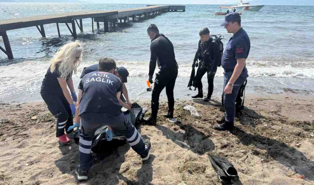 Bursa’nın Gemlik ilçesinde serinlemek için iskeleden denize atlayan 14 yaşındaki