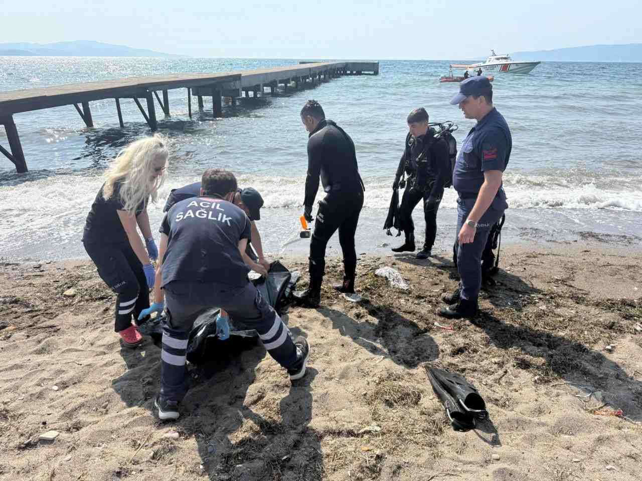Bursa’nın Gemlik ilçesinde serinlemek için iskeleden denize atlayan 14 yaşındaki