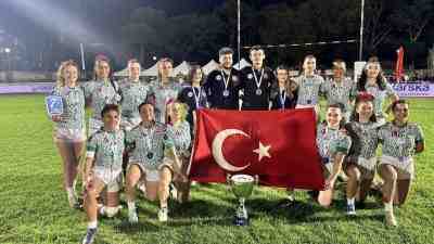 Ay-Yıldızlılar, Namağlup Şampiyonlukla Tarih Yazdı  Türkiye Kadın 7’li Ragbi Milli