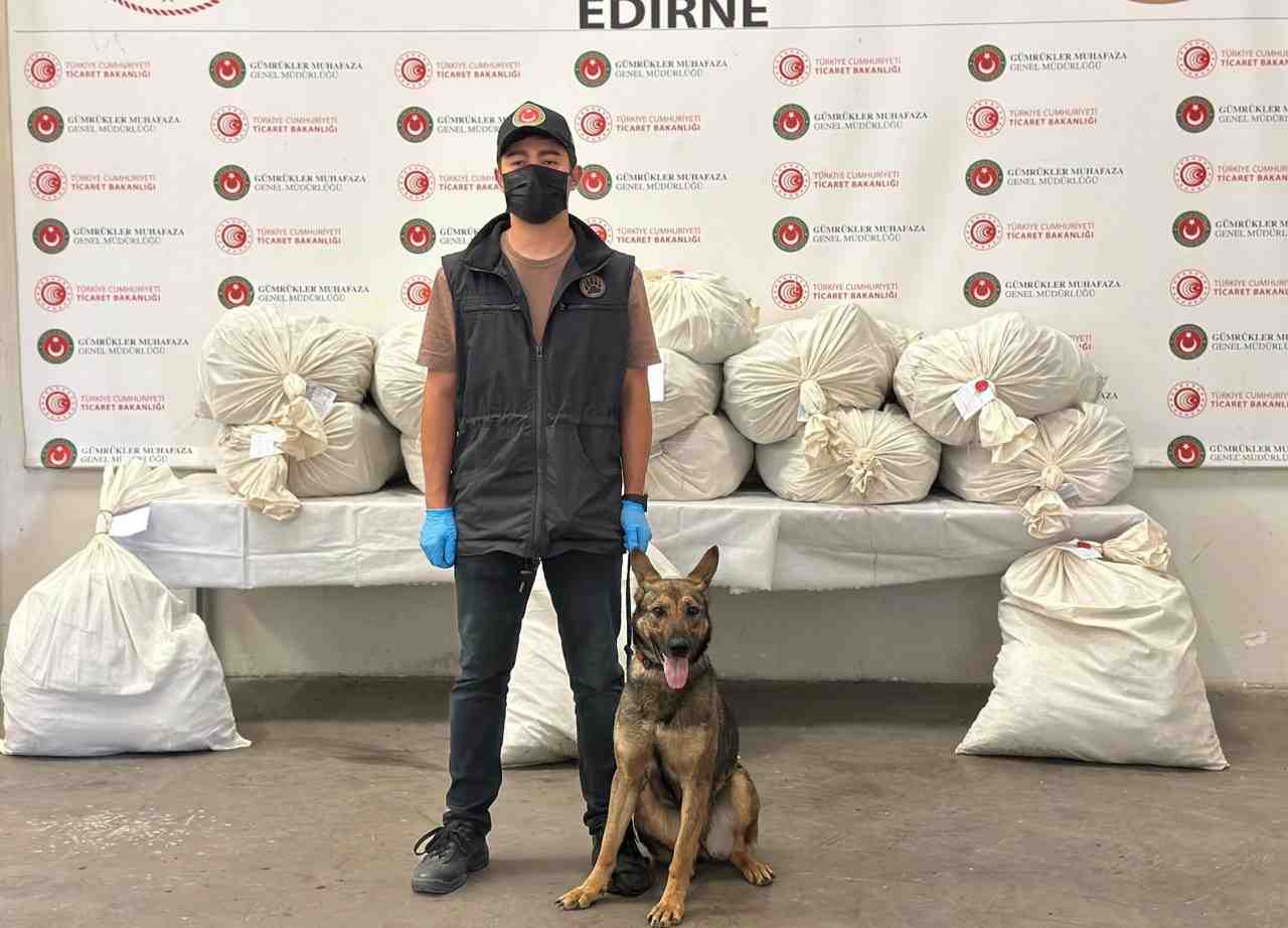 X-Ray ve Narkotik Köpeklerle Tespit Edildi Edirne’den Bulgaristan’a açılan Kapıkule