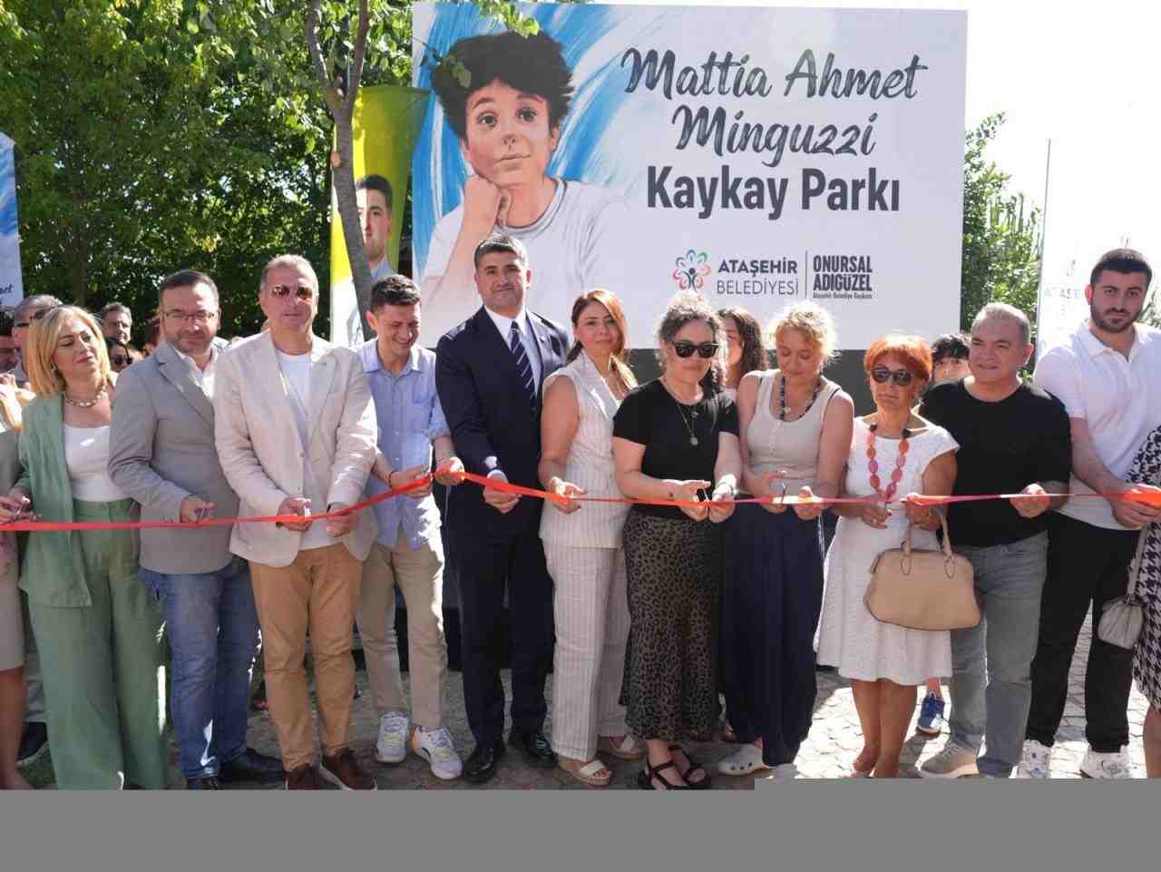 Ataşehir’de Anlamlı Anı: Minguzzi’nin Adı Kaykay Parkına Verildi Ataşehir Belediyesi,