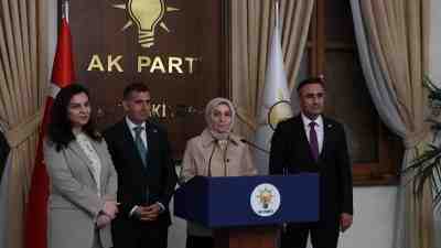 Yeni Kanun Teklifi Meclis’teAK Parti Grup Başkan Vekili Leyla Şahin