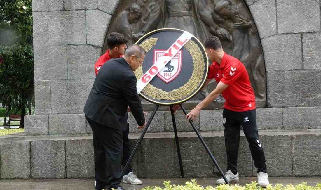 Kuruluş Yıl Dönümünde Anlamlı TörenSamsunspor Kulübü, kuruluşunun 60’ıncı yılı kapsamında
