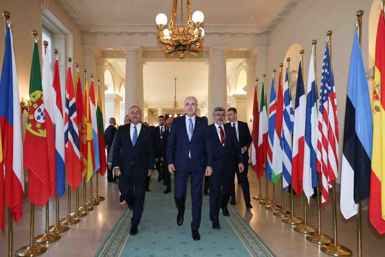 Brüksel’de Yoğun Diplomasi Trafiği NATO üyesi ülkelerin parlamento başkanlarını bir
