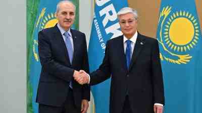 TBMM Başkanı Numan Kurtulmuş, Kazakistan’ın başkenti Astana’da düzenlenen TÜRKPA Asamble