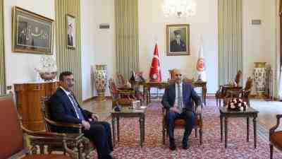 Kurtulmuş ve Yılmaz Ankara’da Bir Araya GeldiTürkiye Büyük Millet Meclisi