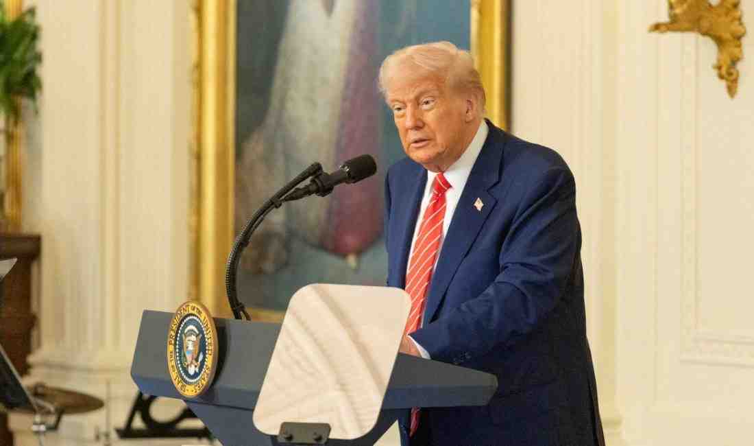 ABD Başkanı Donald Trump, Beyaz Saray’da yaptığı açıklamada, Çin ile