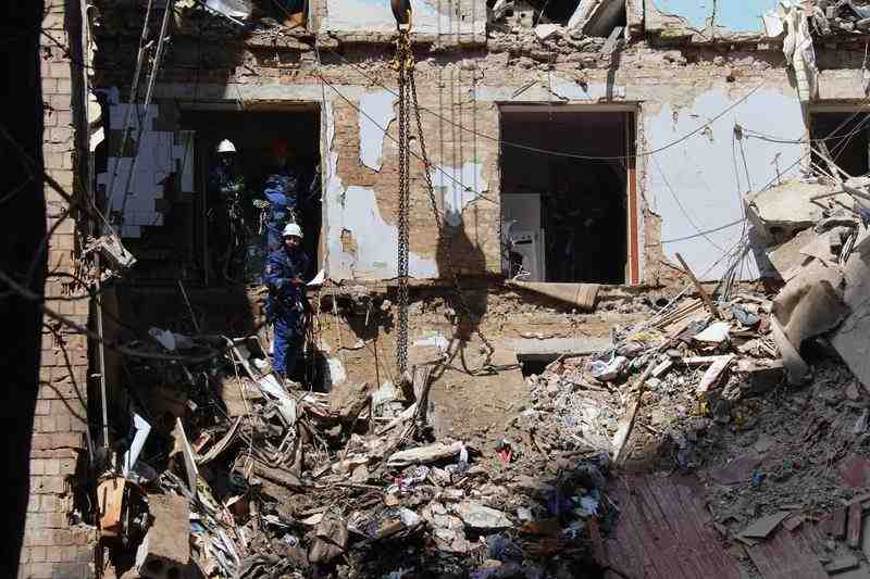 Rusya’dan Yoğun Hava SaldırısıUkrayna Silahlı Kuvvetleri, Rusya’nın 60 füze ve