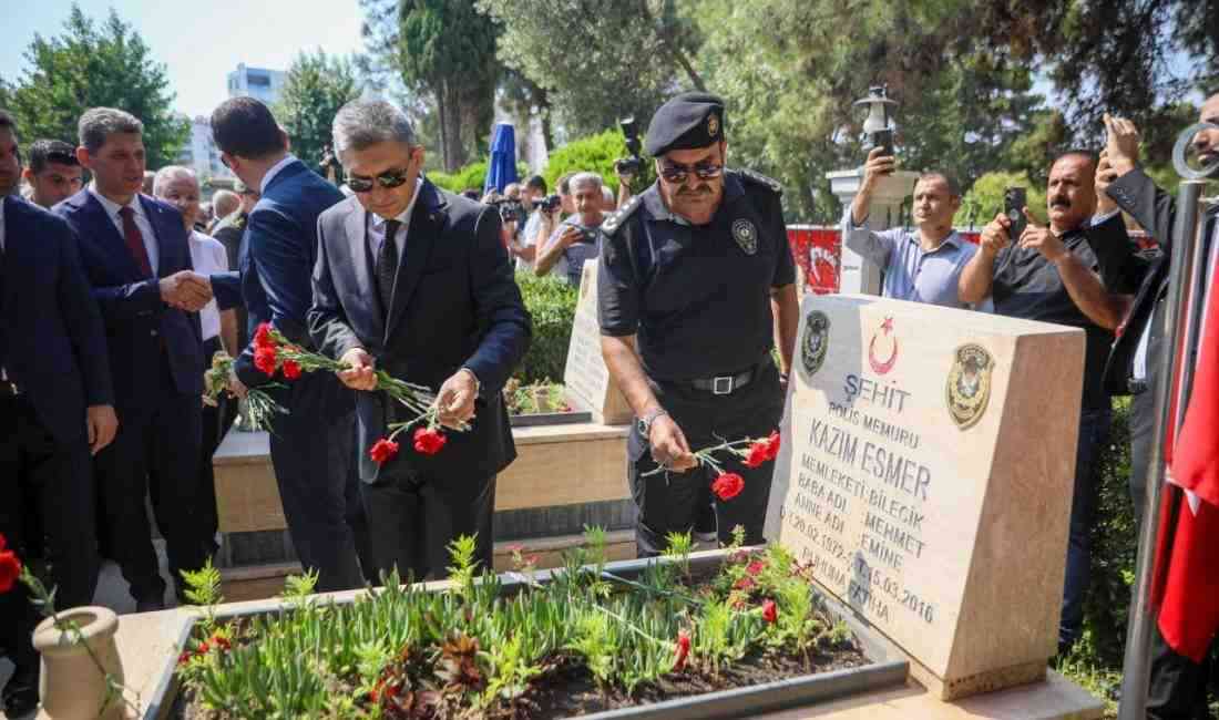 Antalya’da, 15 Temmuz Demokrasi ve Milli Birlik Günü kapsamında düzenlenen