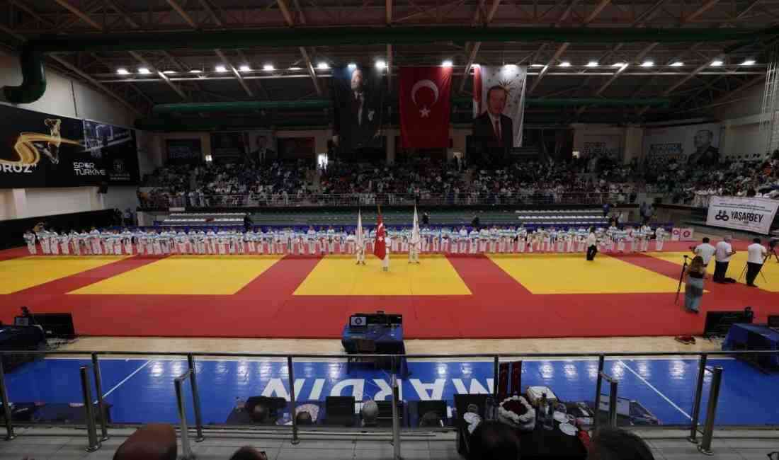 MARDİN’de, Türkiye Judo Federasyonu tarafından düzenlenen ‘15 Temmuz Spor Toto