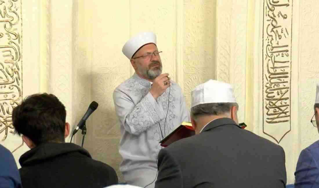 Hacı Bayram Veli Camii’nde Sabah Namazı Buluşması Diyanet İşleri Başkanı
