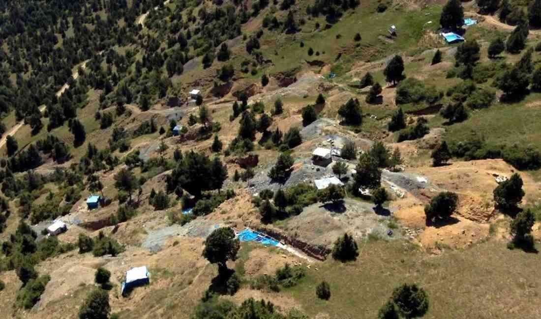 Erzurum’un Oltu ilçesine bağlı Dutlu Mahallesi kırsalında faaliyet gösteren Oltu