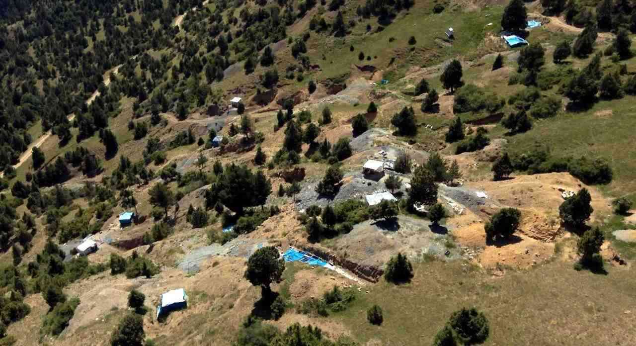 Erzurum’un Oltu ilçesine bağlı Dutlu Mahallesi kırsalında faaliyet gösteren Oltu