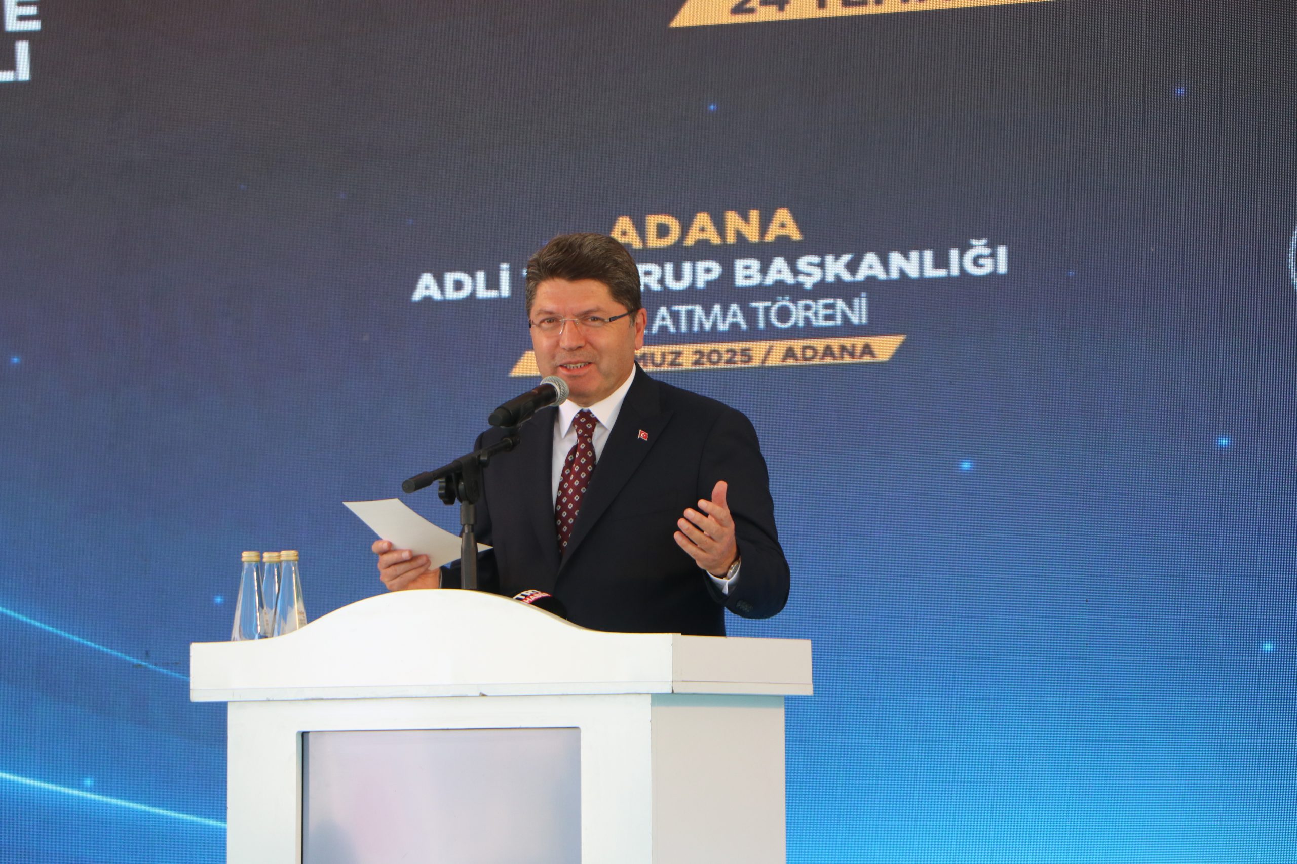 Adalet Bakanı Yılmaz Tunç, Adana’da katıldığı Adli Tıp Grup Başkanlığı