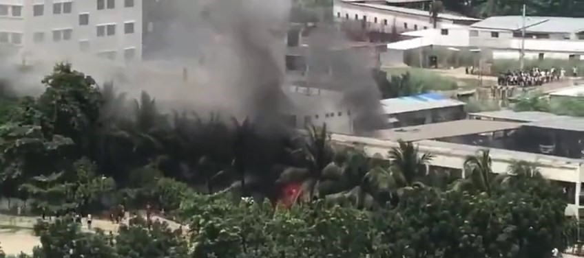 Bangladeş Hava Kuvvetleri’ne ait bir F-7 BGI tipi savaş uçağı,