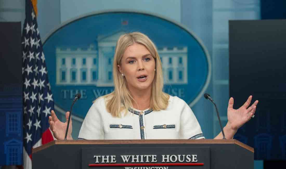 &nbsp; Leavitt: “Bu Haberler Doğru Değil” Beyaz Saray Sözcüsü Karoline